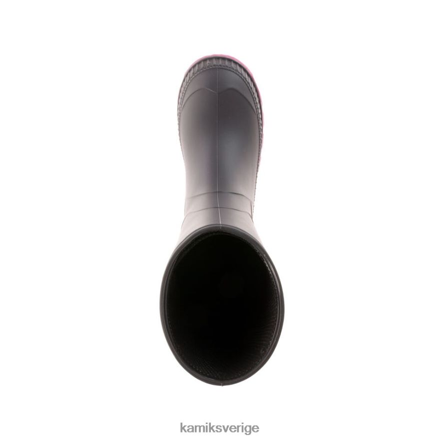 gummistövlar se Kamik barn stampa kol/magenta N02N00206