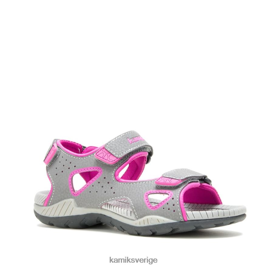 sandaler se Kamik barn hummer 2 mörkgrå rosa N02N00267