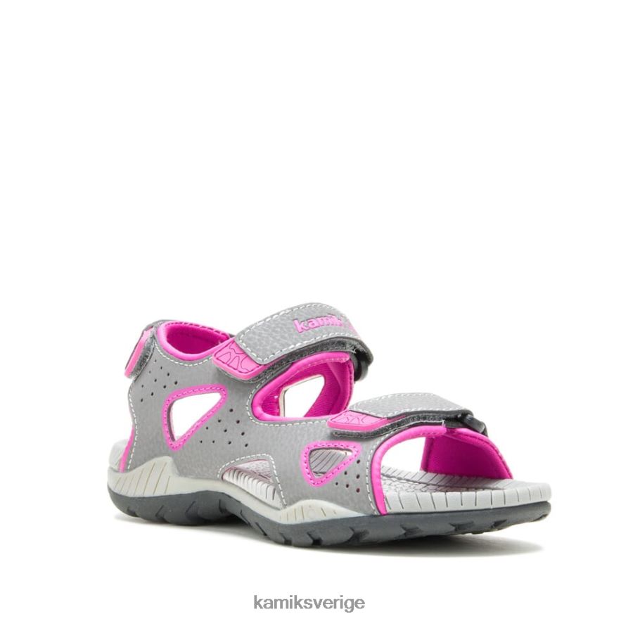 sandaler se Kamik barn hummer 2 mörkgrå rosa N02N00267