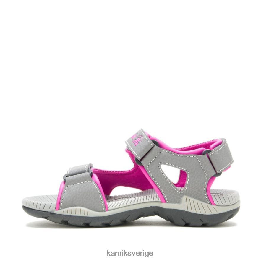 sandaler se Kamik barn hummer 2 mörkgrå rosa N02N00267