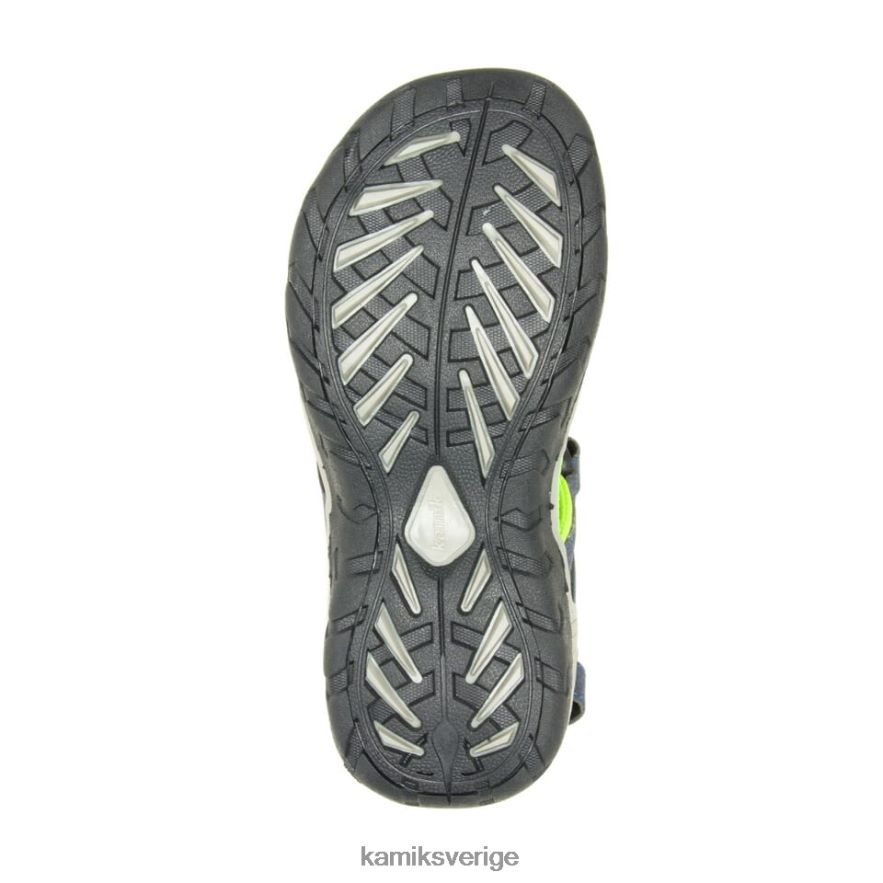 sandaler se Kamik barn hummer 2 marin/lime N02N00263