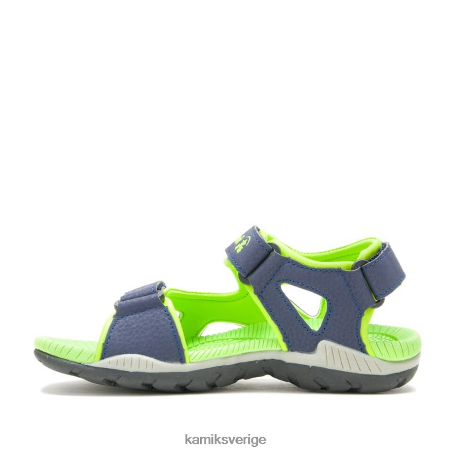 sandaler se Kamik barn hummer 2 marin/lime N02N00263