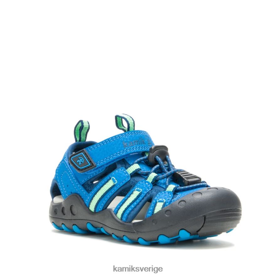 sandaler se Kamik barn krabba blå grön N02N00242