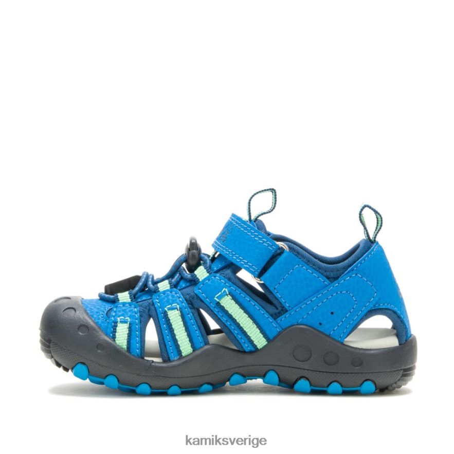 sandaler se Kamik barn krabba blå grön N02N00242
