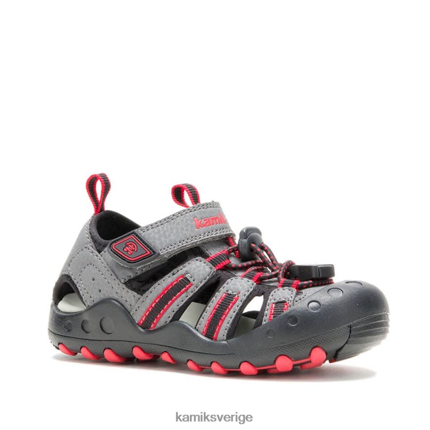 sandaler se Kamik barn krabba kol/röd N02N00239
