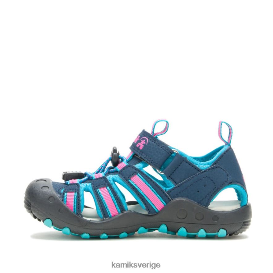 sandaler se Kamik barn krabba marin/blågrönt N02N00236
