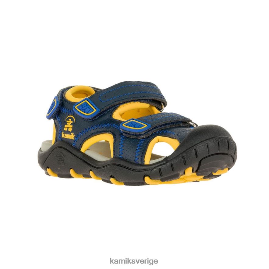 sandaler se Kamik barn sjösköldpadda 2 marin/citrus N02N00244