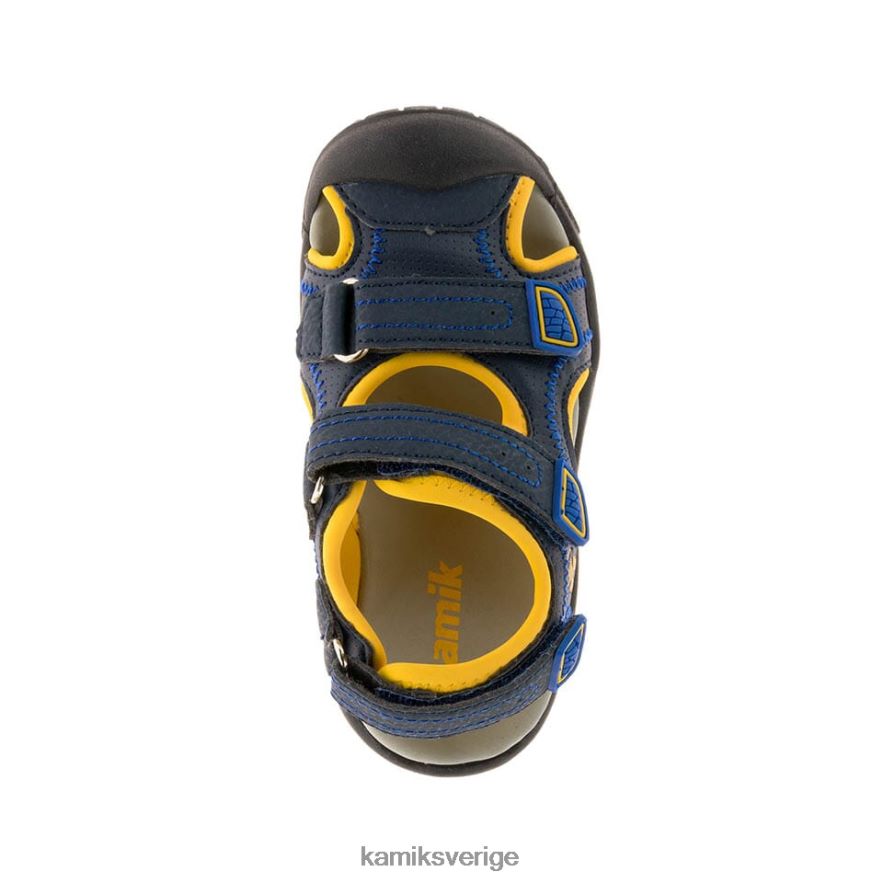 sandaler se Kamik barn sjösköldpadda 2 marin/citrus N02N00244