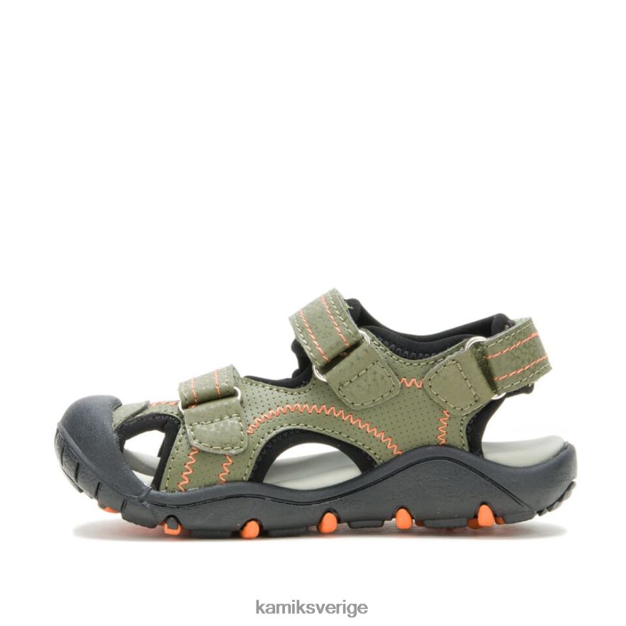 sandaler se Kamik barn sjösköldpadda 2 oliv N02N00249