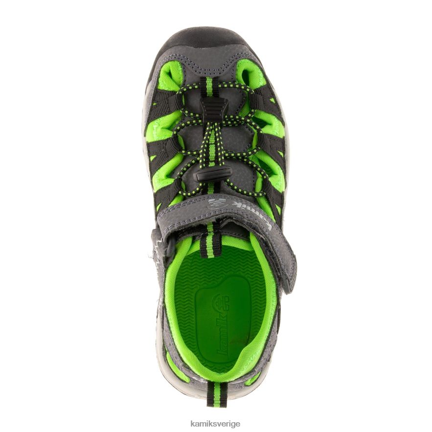 sandaler se Kamik barn vildkatt kol/lime N02N00259