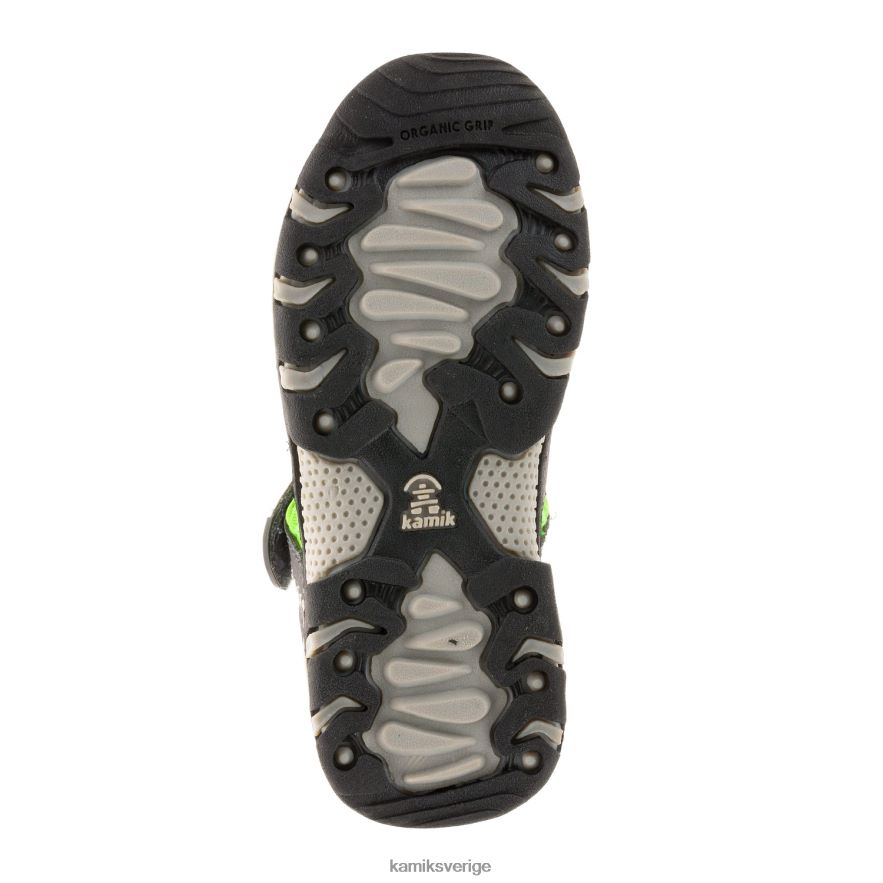 sandaler se Kamik barn vildkatt kol/lime N02N00259