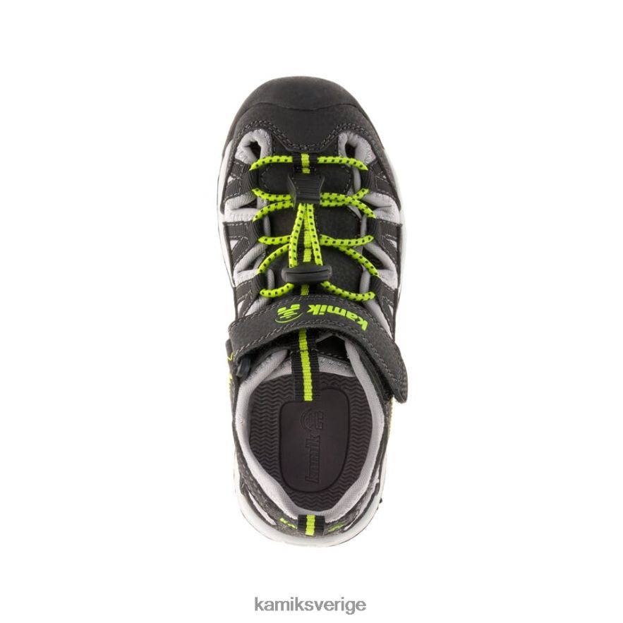 sandaler se Kamik barn vildkatt svart lime N02N00254