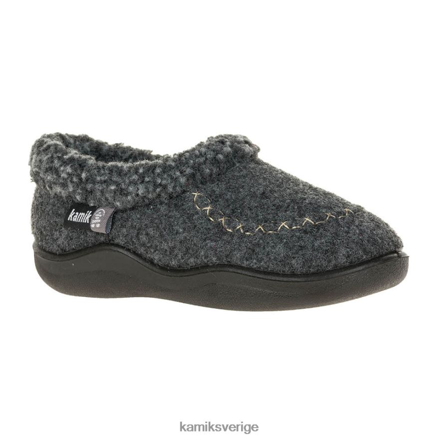 tofflor se Kamik barn mysig stuga 2 svart N02N00344