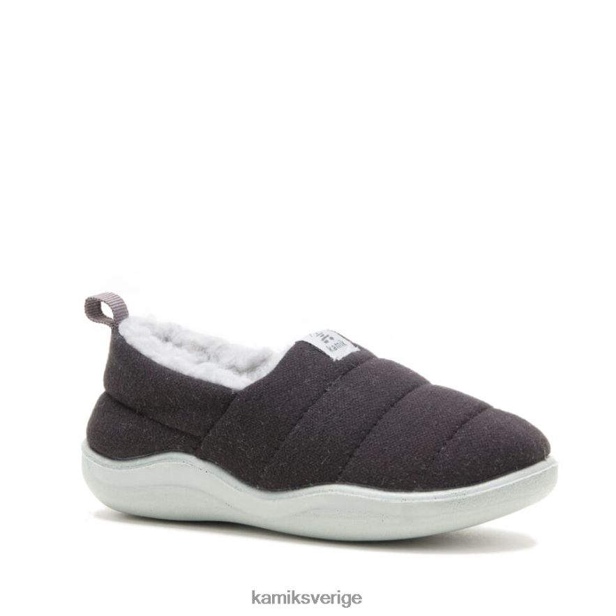 tofflor se Kamik barn mysig stuga svart N02N00352