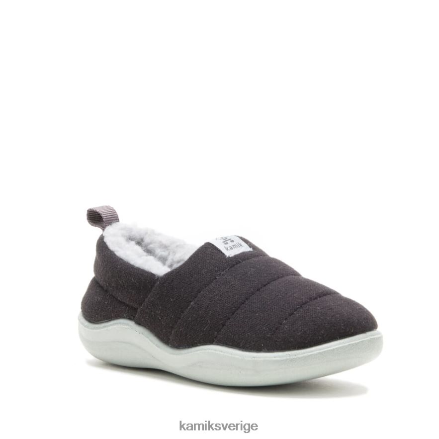 tofflor se Kamik barn mysig stuga svart N02N00352