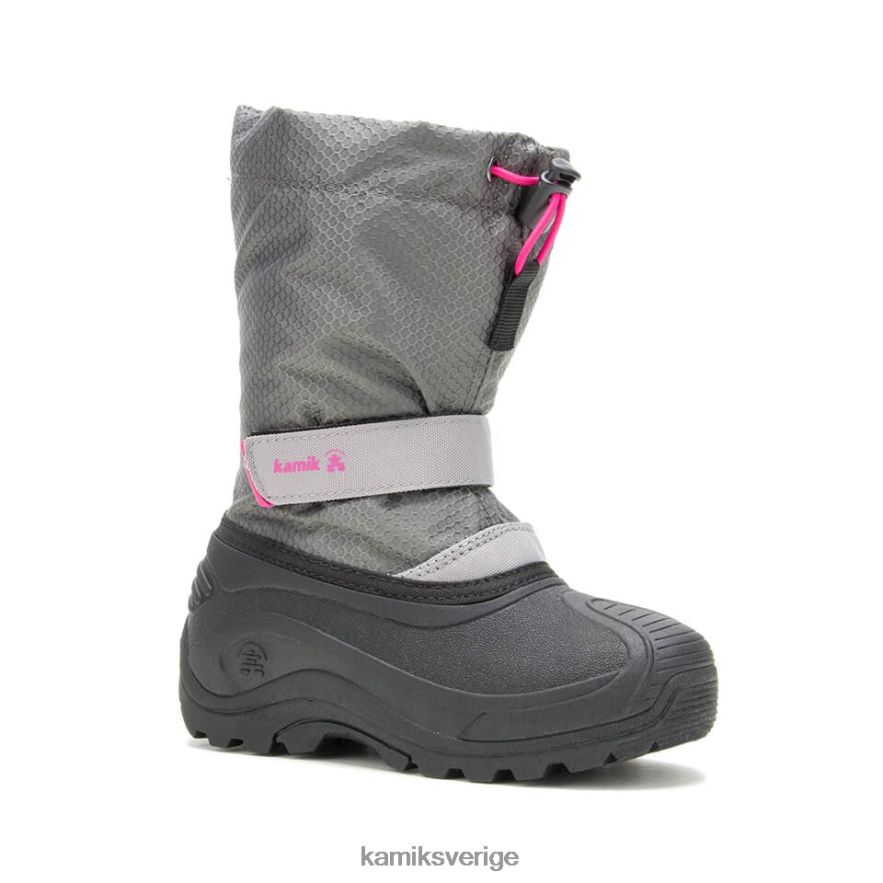 vinterkängor se Kamik barn finley 2 grå/rosa N02N00276