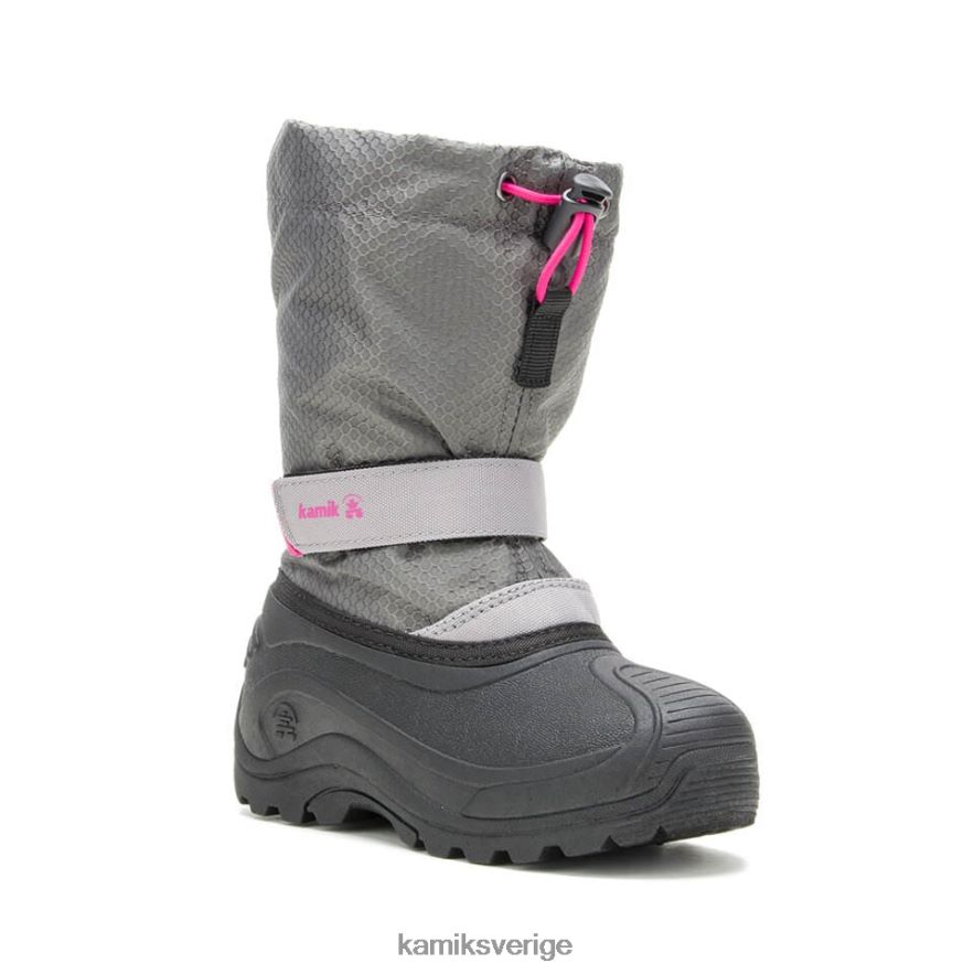 vinterkängor se Kamik barn finley 2 grå/rosa N02N00276