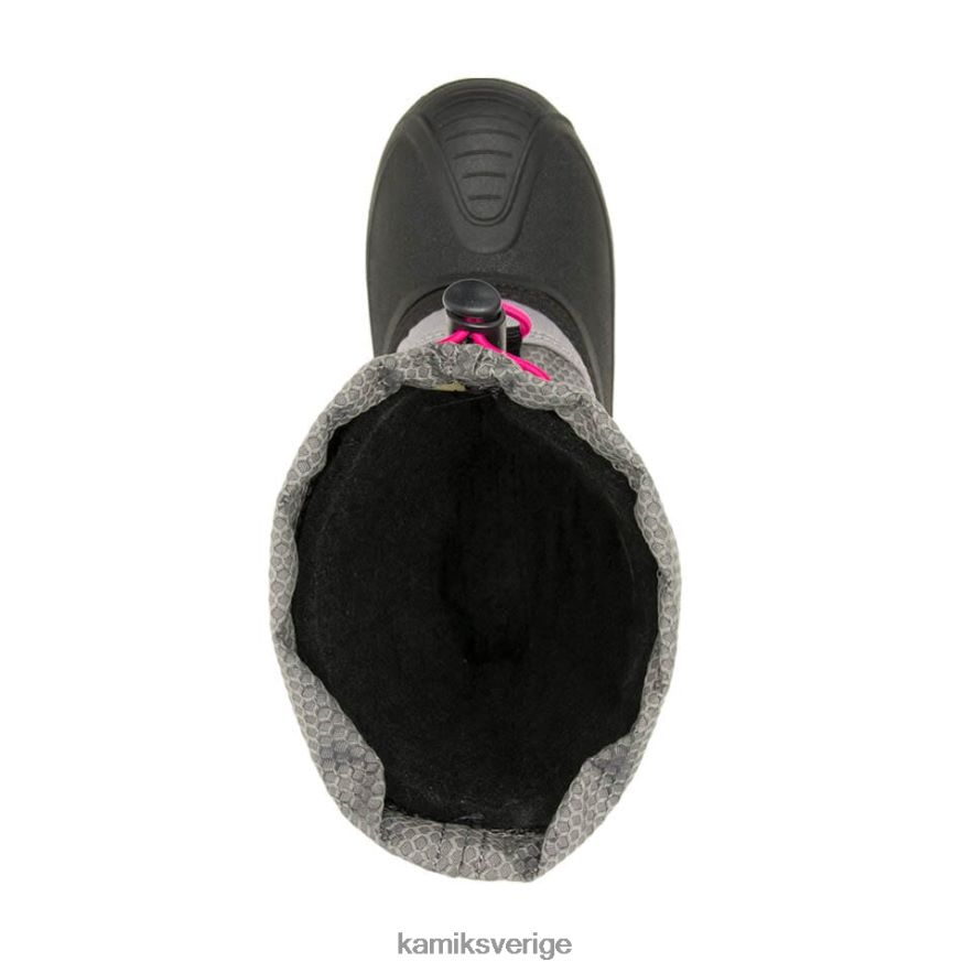 vinterkängor se Kamik barn finley 2 grå/rosa N02N00276