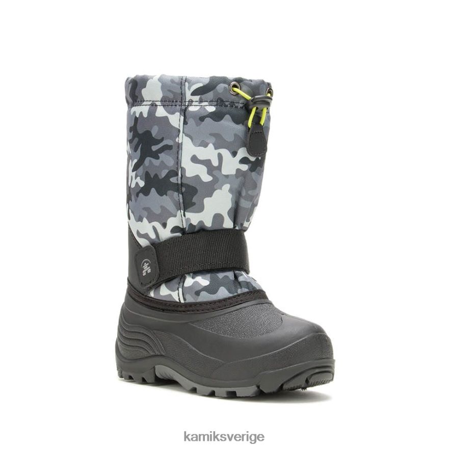 vinterkängor se Kamik barn raket camo svart/kol N02N00283