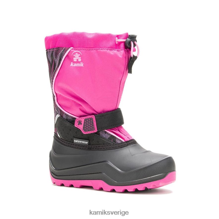 vinterkängor se Kamik barn snöfall p2 magenta N02N00321