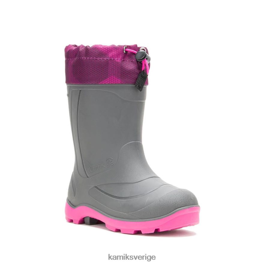 vinterkängor se Kamik barn snobuster 2 blk/cha/magenta N02N00230