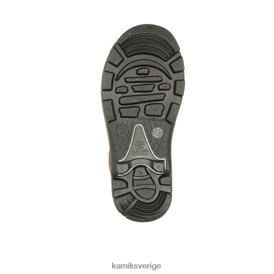 vinterkängor se Kamik barn snobuster 3 blk orange khaki N02N00234