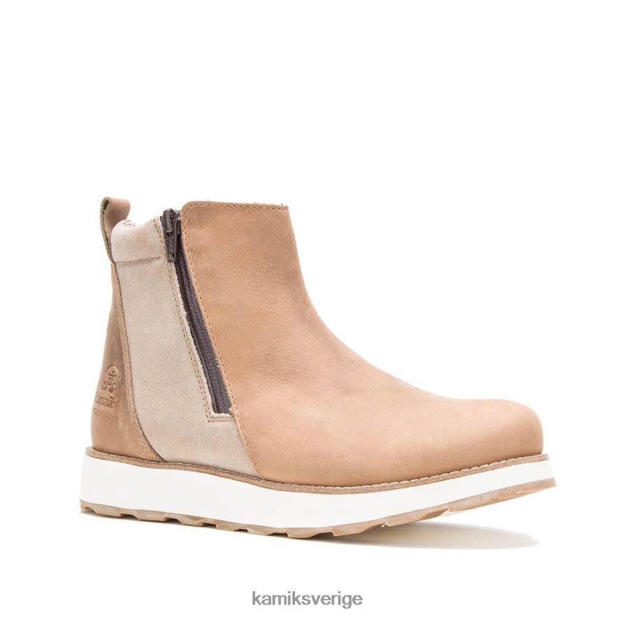 lediga stövlar se Kamik kvinnor ariel c zip taupe N02N0084
