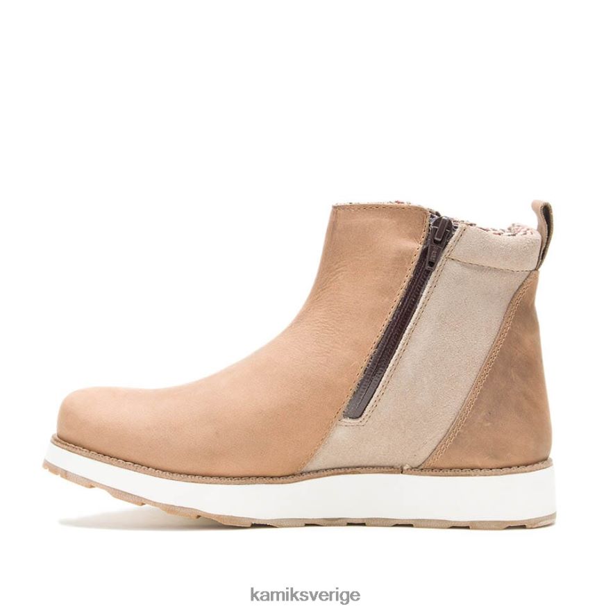 lediga stövlar se Kamik kvinnor ariel c zip taupe N02N0084