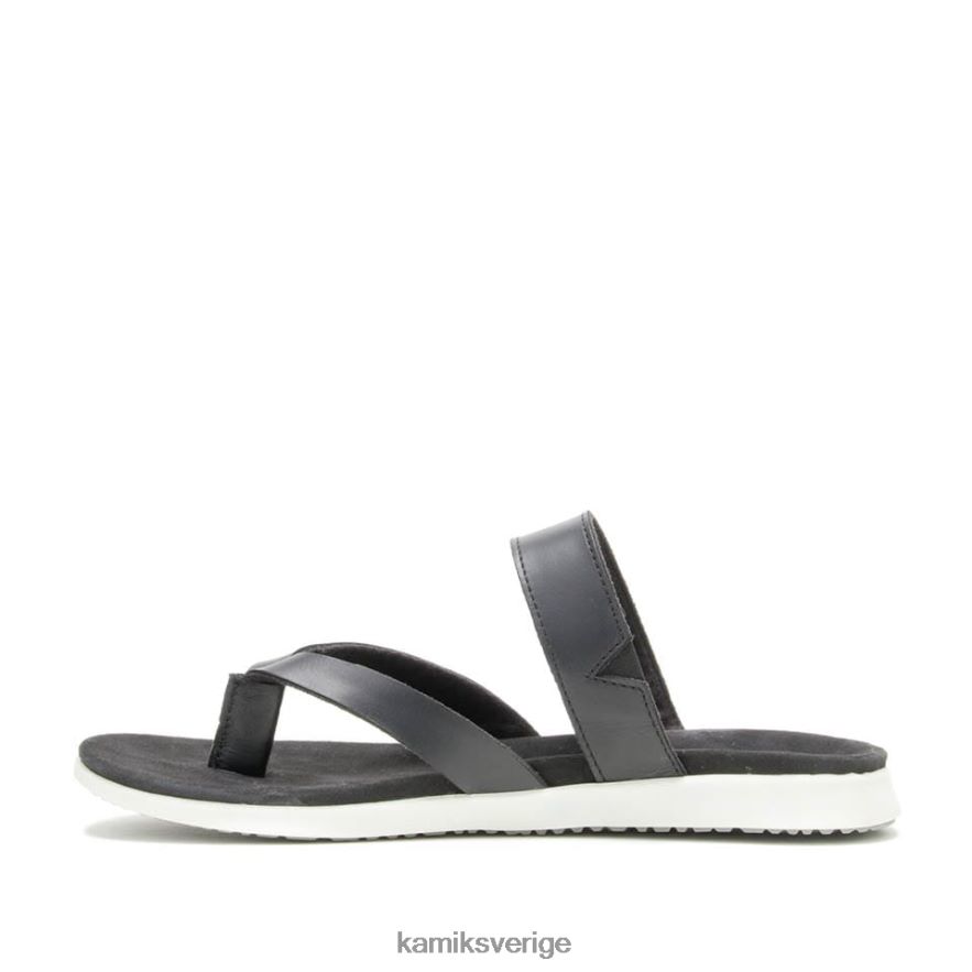 sandaler se Kamik kvinnor cara flip svart N02N0063
