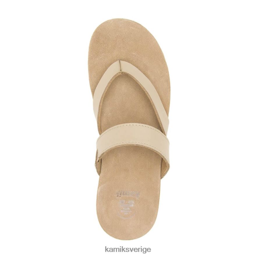 sandaler se Kamik kvinnor cara flip taupe N02N0064