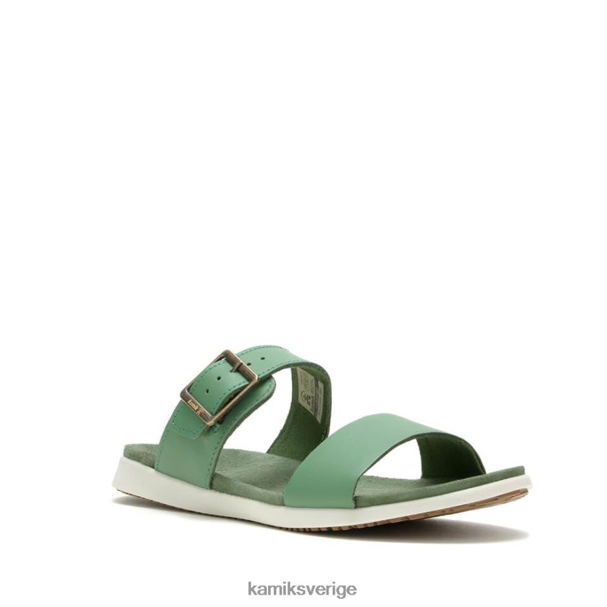 sandaler se Kamik kvinnor cara rutschkana grön N02N0048