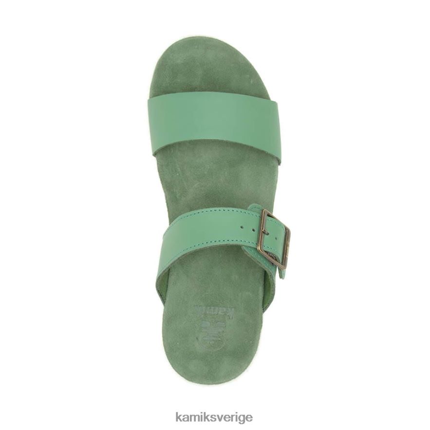 sandaler se Kamik kvinnor cara rutschkana grön N02N0048