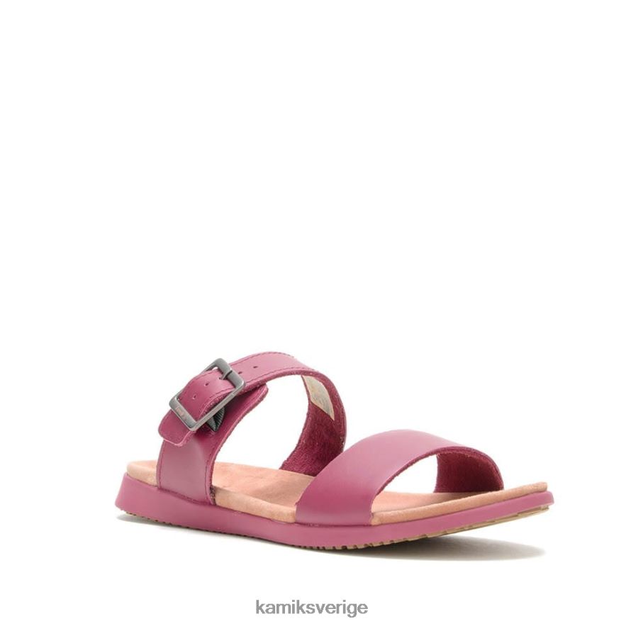 sandaler se Kamik kvinnor cara rutschkana ljus vinröd N02N0049