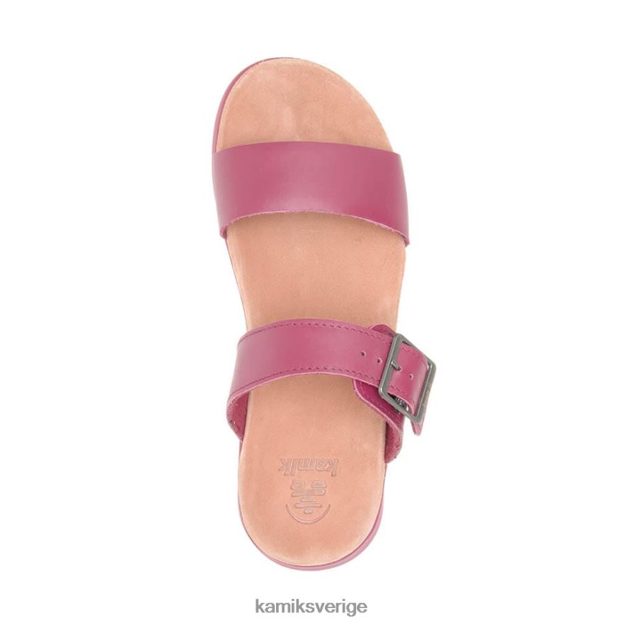 sandaler se Kamik kvinnor cara rutschkana ljus vinröd N02N0049