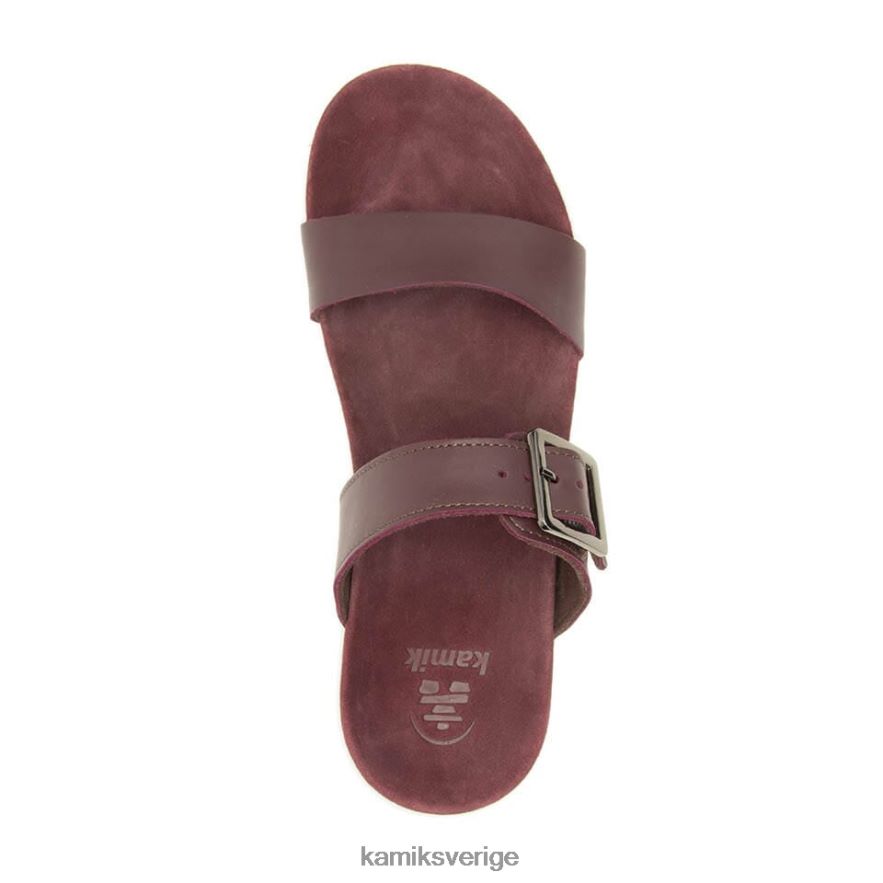 sandaler se Kamik kvinnor cara rutschkana vinröd N02N0046