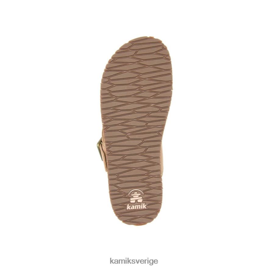 sandaler se Kamik kvinnor sadie flip Den är brun N02N0060