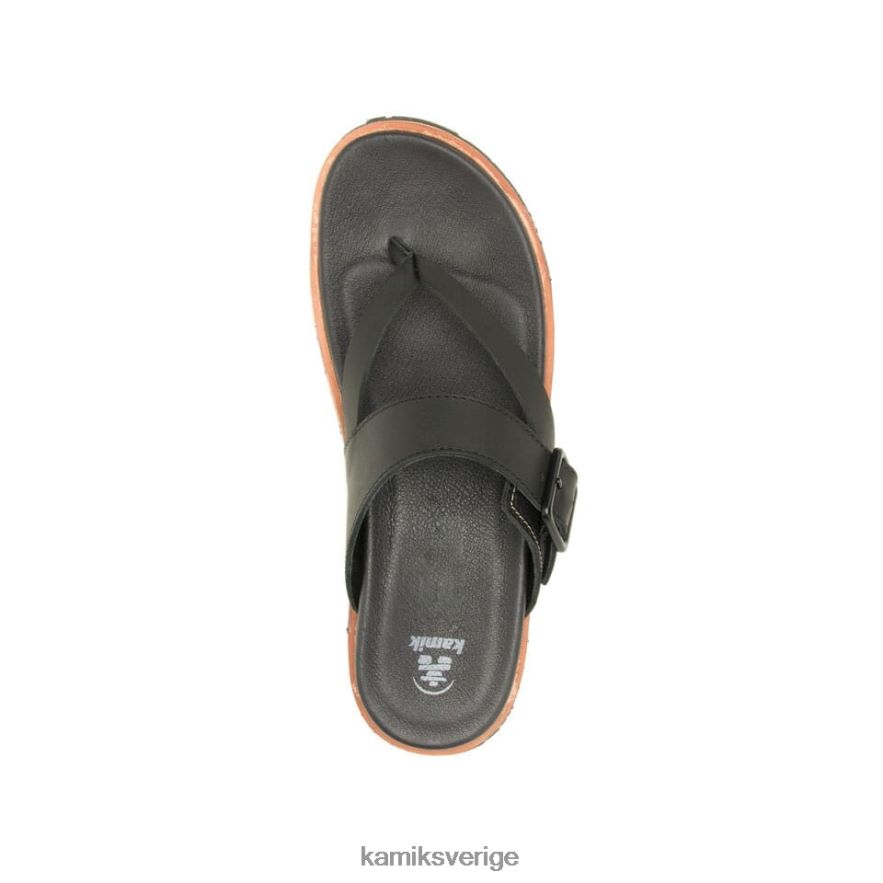 sandaler se Kamik kvinnor sadie flip svart N02N0058