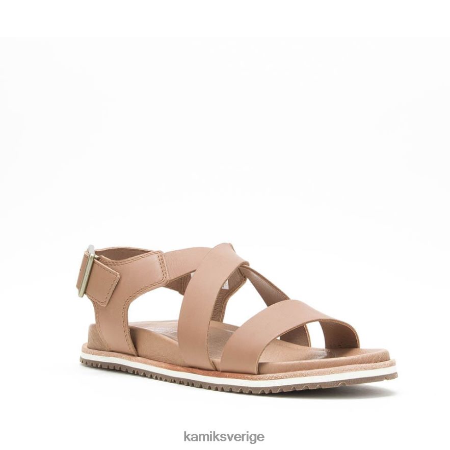 sandaler se Kamik kvinnor sadie kors Den är brun N02N0057