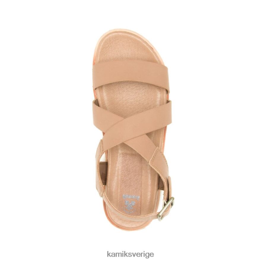 sandaler se Kamik kvinnor sadie kors Den är brun N02N0057