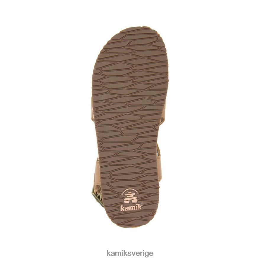 sandaler se Kamik kvinnor sadie kors Den är brun N02N0057