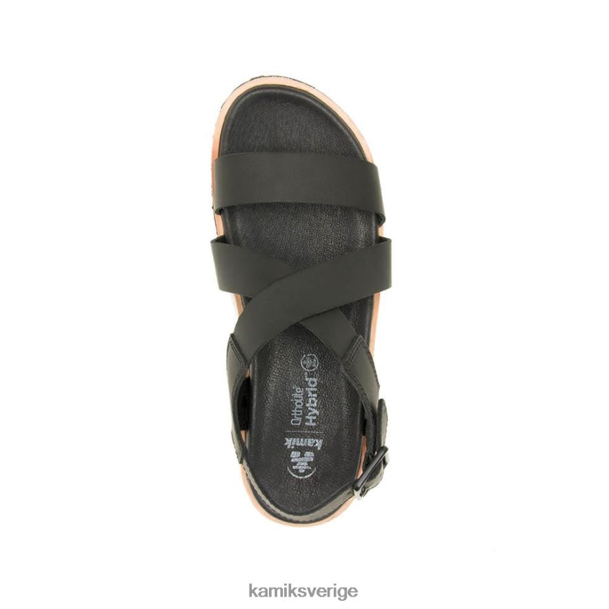 sandaler se Kamik kvinnor sadie kors svart N02N0055