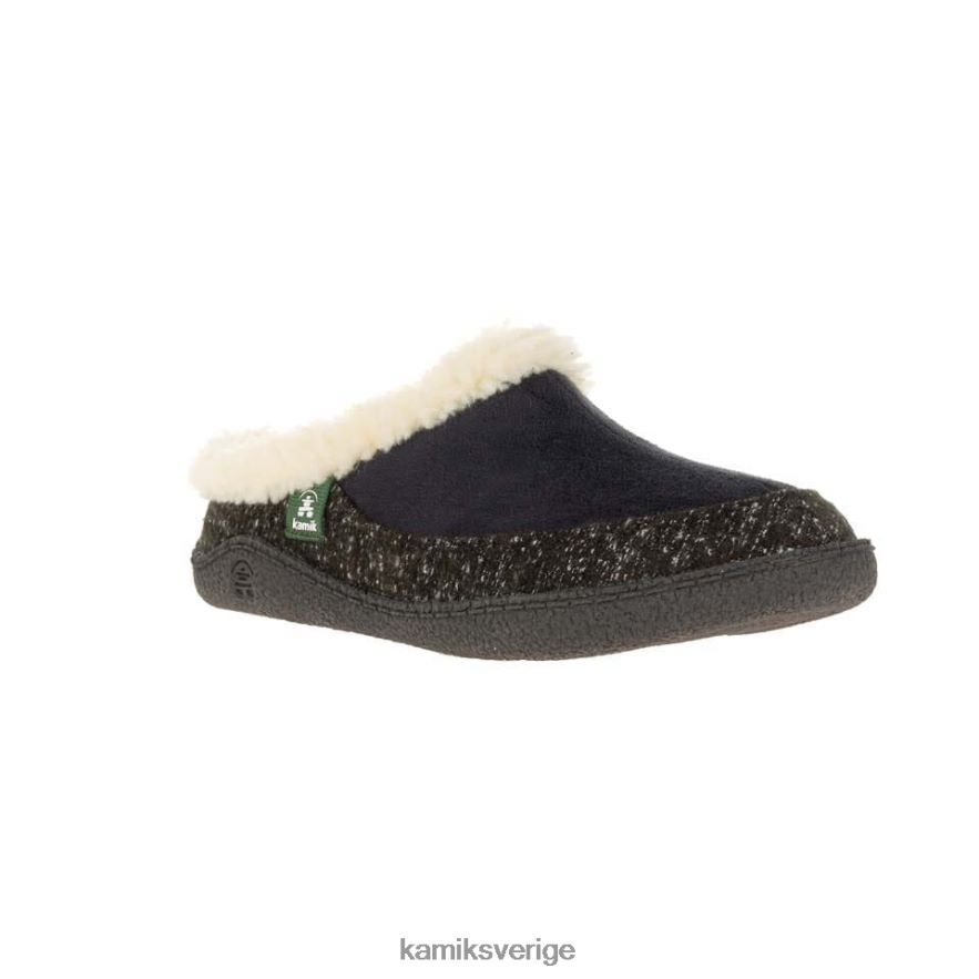 tofflor se Kamik kvinnor muskot svart vit N02N00167
