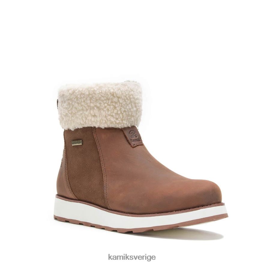 vinterkängor se Kamik kvinnor ariel f zip cognac N02N00108