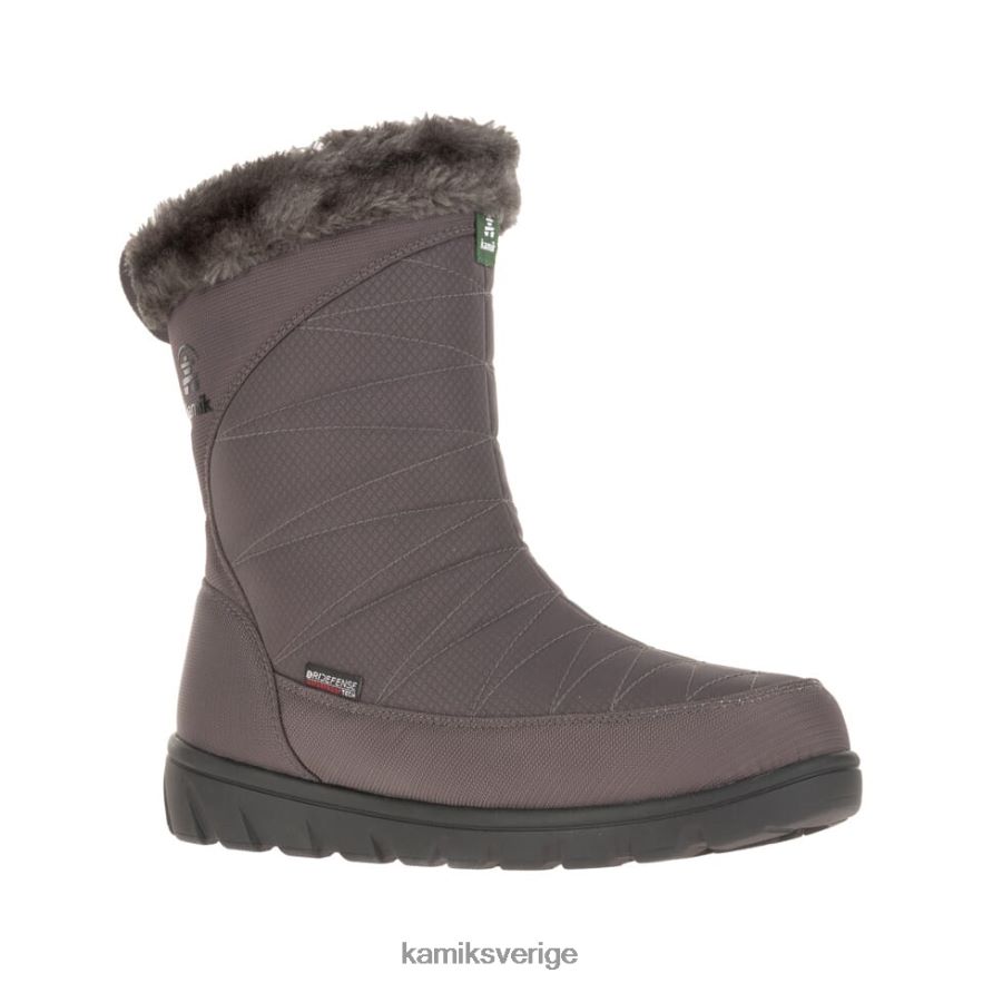 vinterkängor se Kamik kvinnor hannah zip w träkol N02N00163