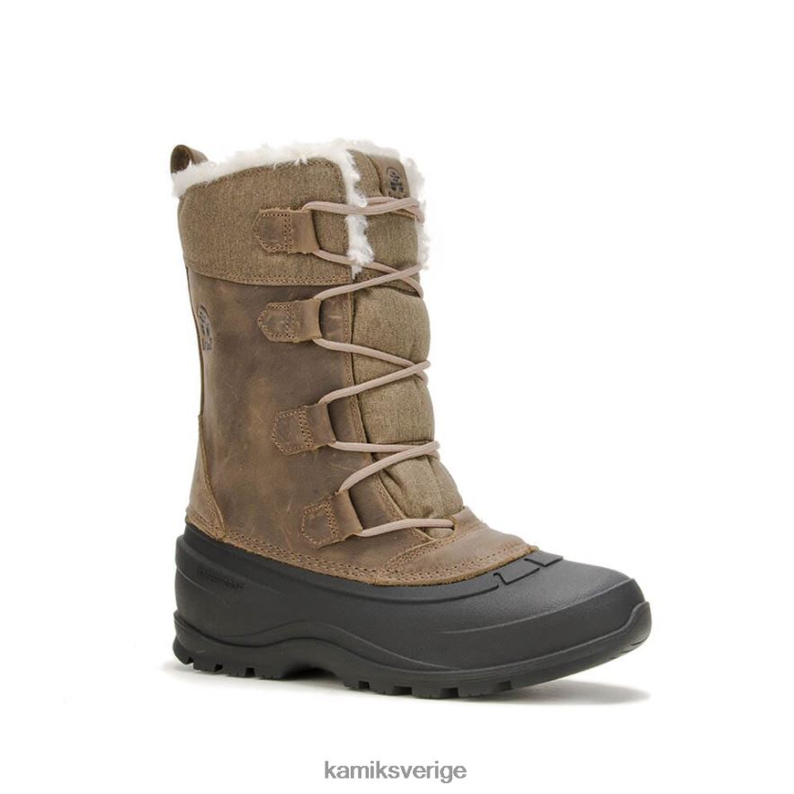 vinterkängor se Kamik kvinnor snowgem fossil N02N00161