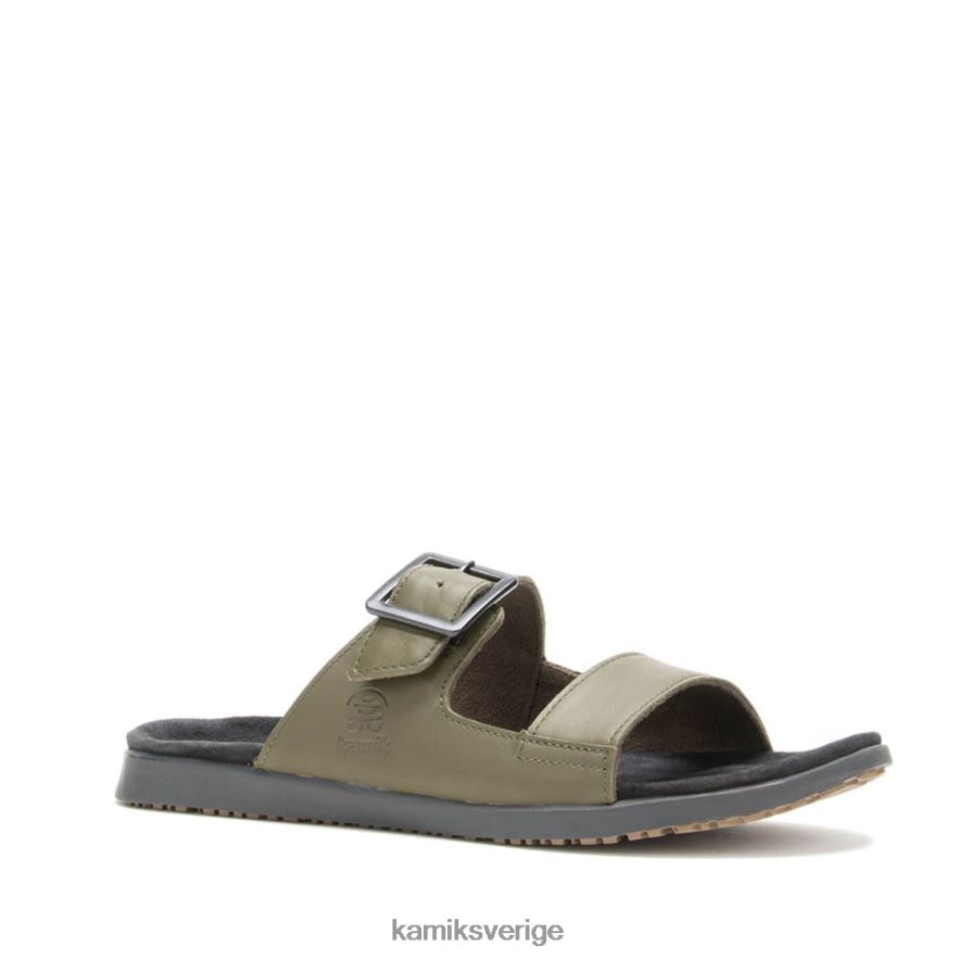 sandaler se Kamik män marty glida mörk oliv N02N00460