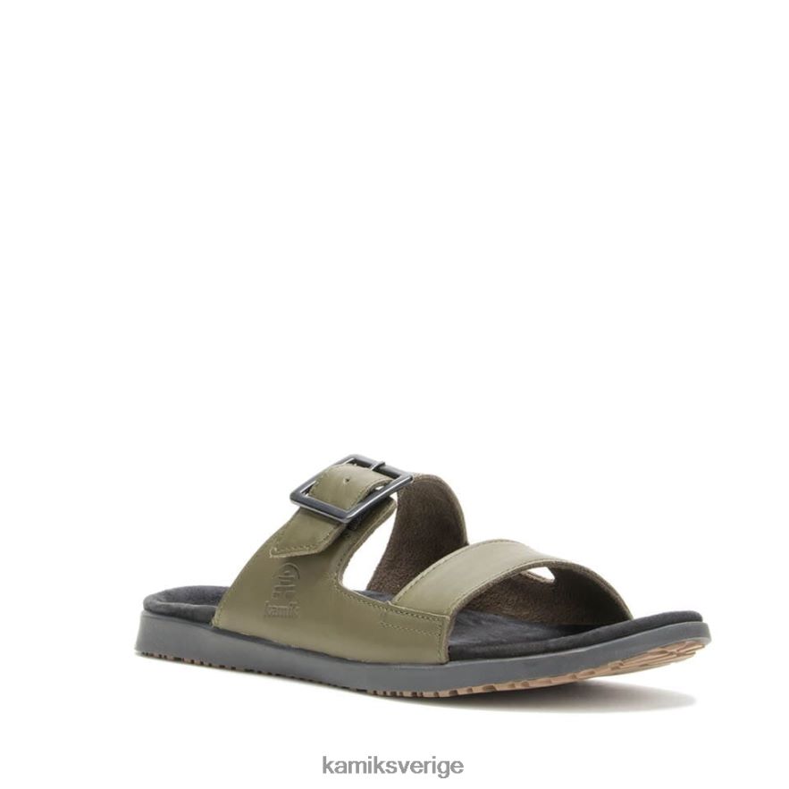 sandaler se Kamik män marty glida mörk oliv N02N00460