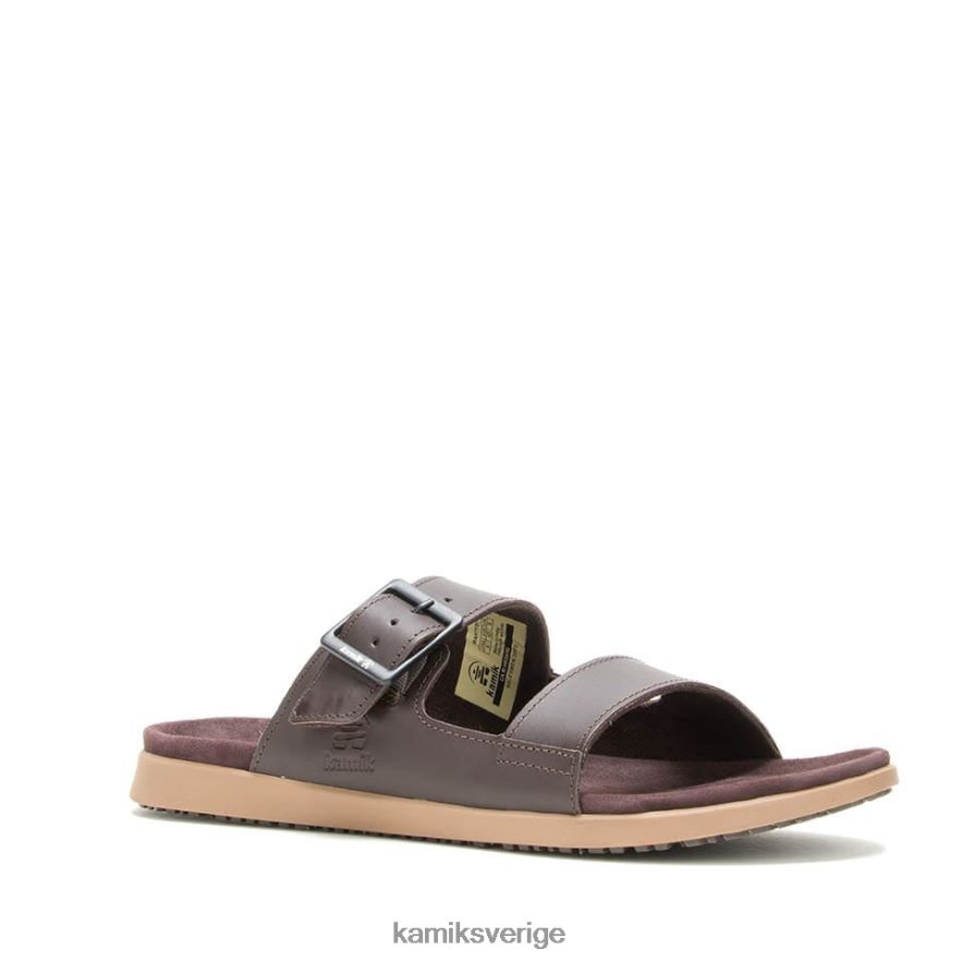 sandaler se Kamik män marty glida mörkbrun N02N00462