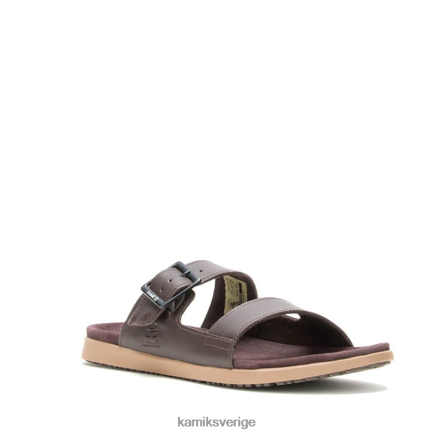 sandaler se Kamik män marty glida mörkbrun N02N00462