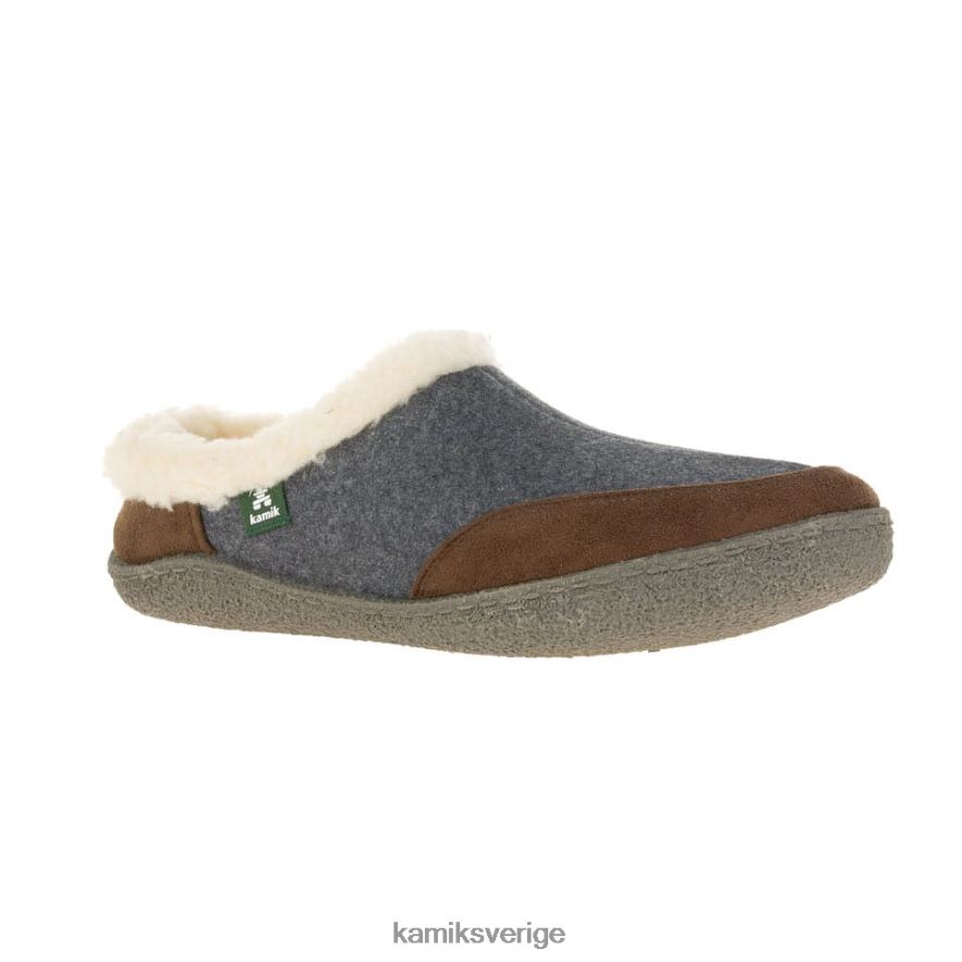 tofflor se Kamik män stuga mörkbrun N02N00550